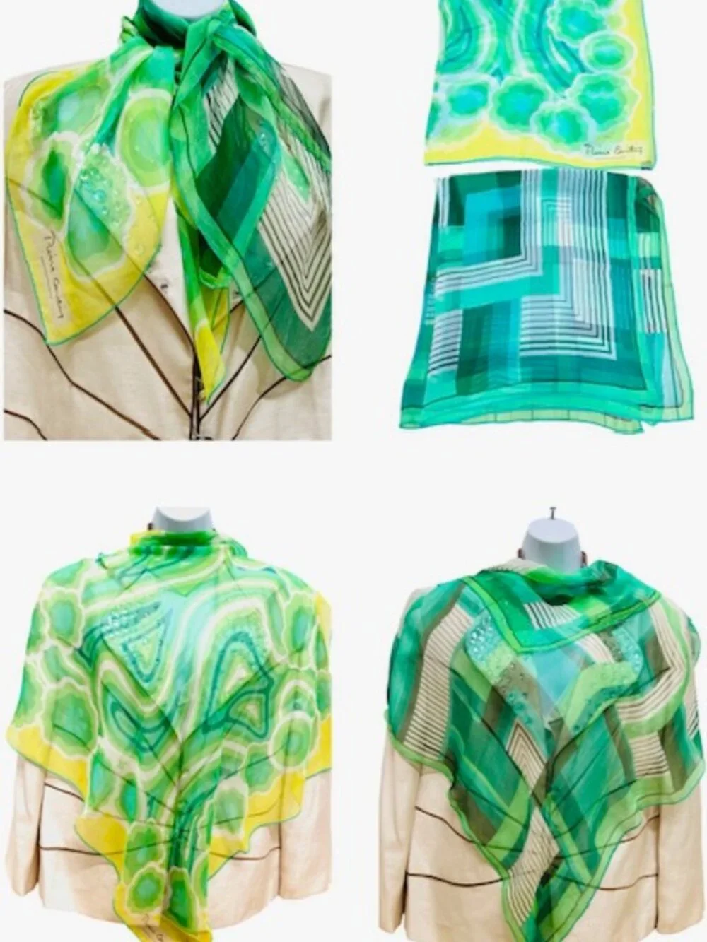 Pierre Cardin Paris + Other silk  Chiffon  scarf 30